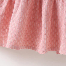 Load image into Gallery viewer, Candy jacquard pink long sleeve dress - Milki Rabbit
