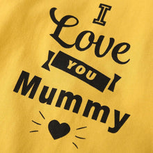 Load image into Gallery viewer, I love you mummy clothes set - Milki Rabbit
