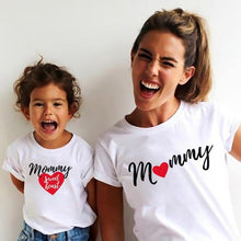 Load image into Gallery viewer, Mommy Sweet Heart family matching T-shirts - Milki Rabbit
