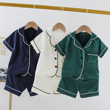 Load image into Gallery viewer, William Boys Pajama Set -Short sleeves -3 colors
