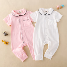 Load image into Gallery viewer, Kris Baby Sleep Rompers Unisex Cotton Sleep Jumpsuit Onesie Outfits
